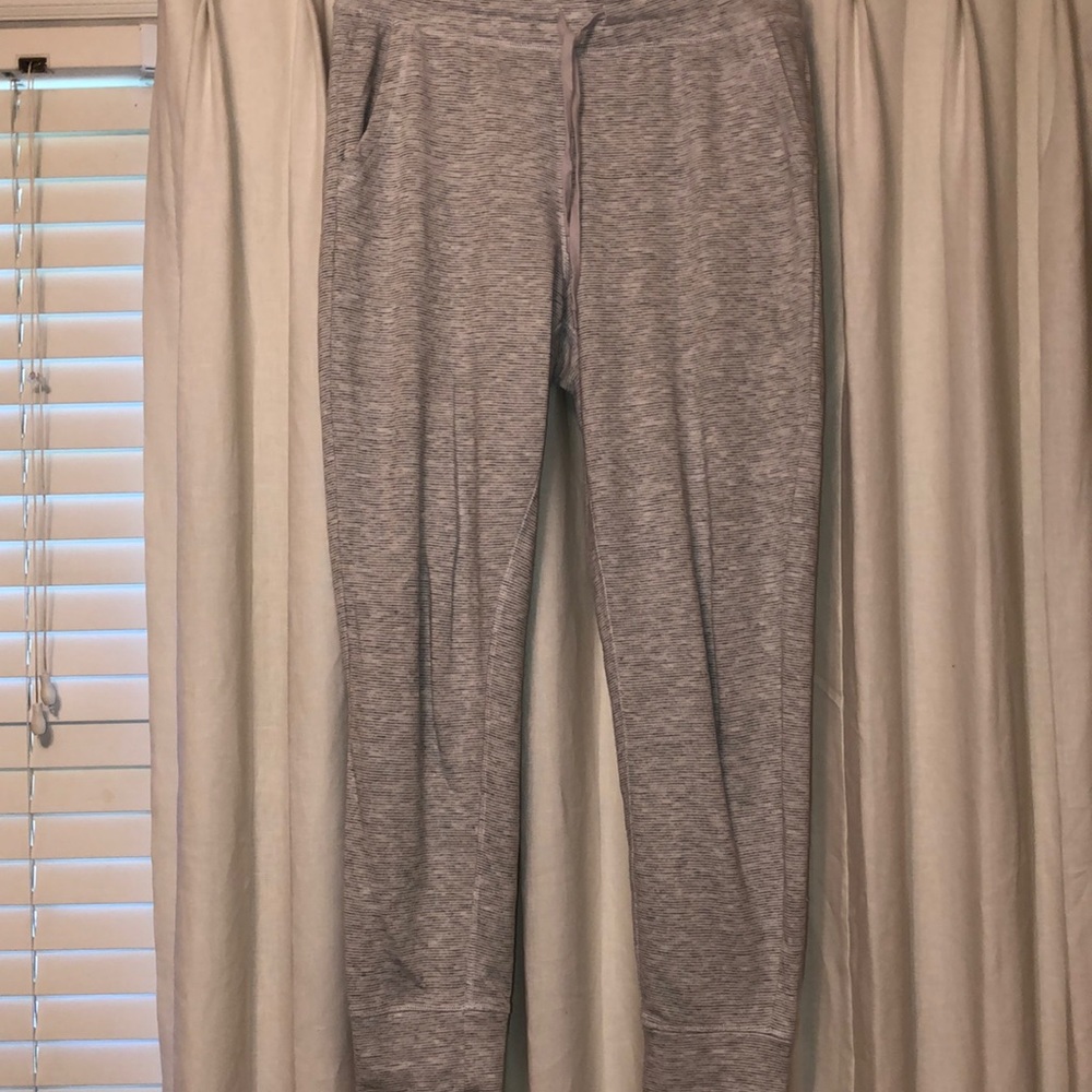 Gray joggers